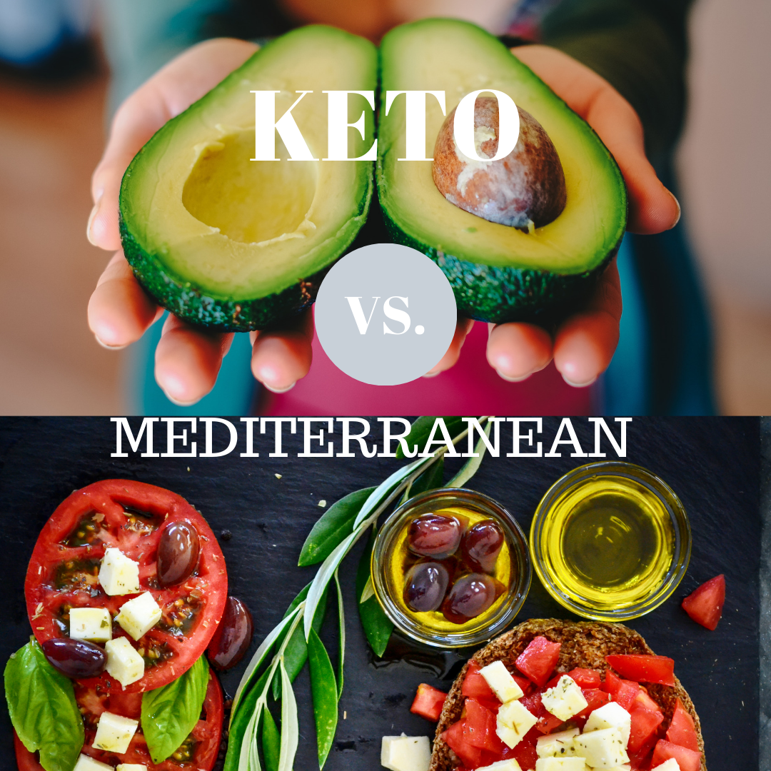 Avocados and Mediterranean food options